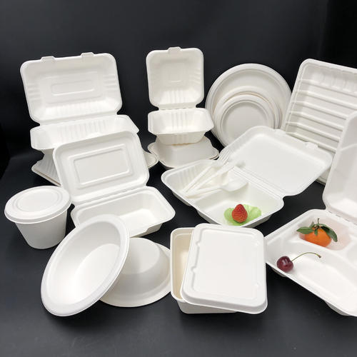 Sugarcane bagasse turned waste into Baocheng lunch box