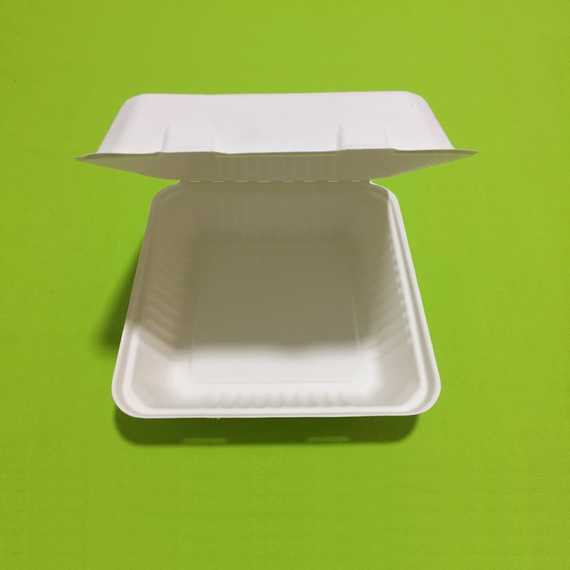 Disposable eco friendly paper lunch boxes are the first choice to replace disposable plastic lunch boxes