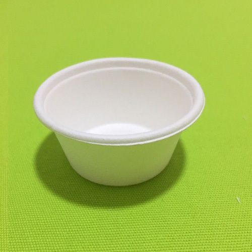 sugarcane bagasse pulp sauce cup 