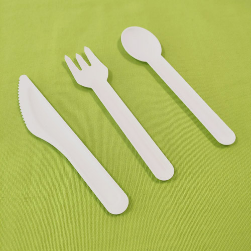 bagasse knife, fork and spoon