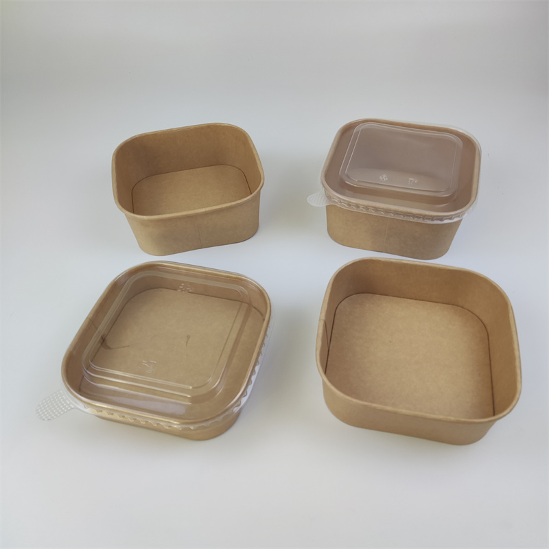 Square Kraft Paper Bowl