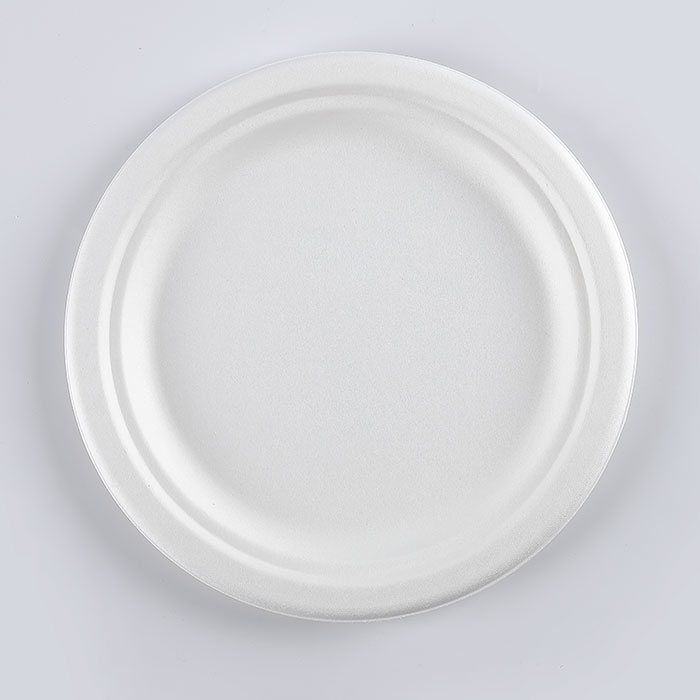 8.75 sugarcane round plate