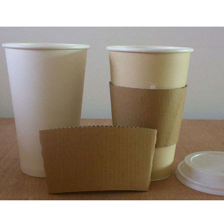 Disposable Paper Coffee Cup Sleeves